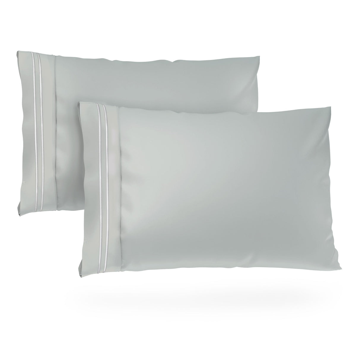 Everyday Pillowcases - Silver | Cosy House Collection