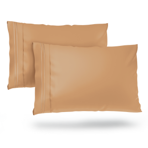 Everyday Pillowcases - Taupe | Cosy House Collection