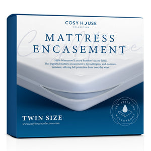 Luxury Zippered Mattress Encasement | Cosy House Collection