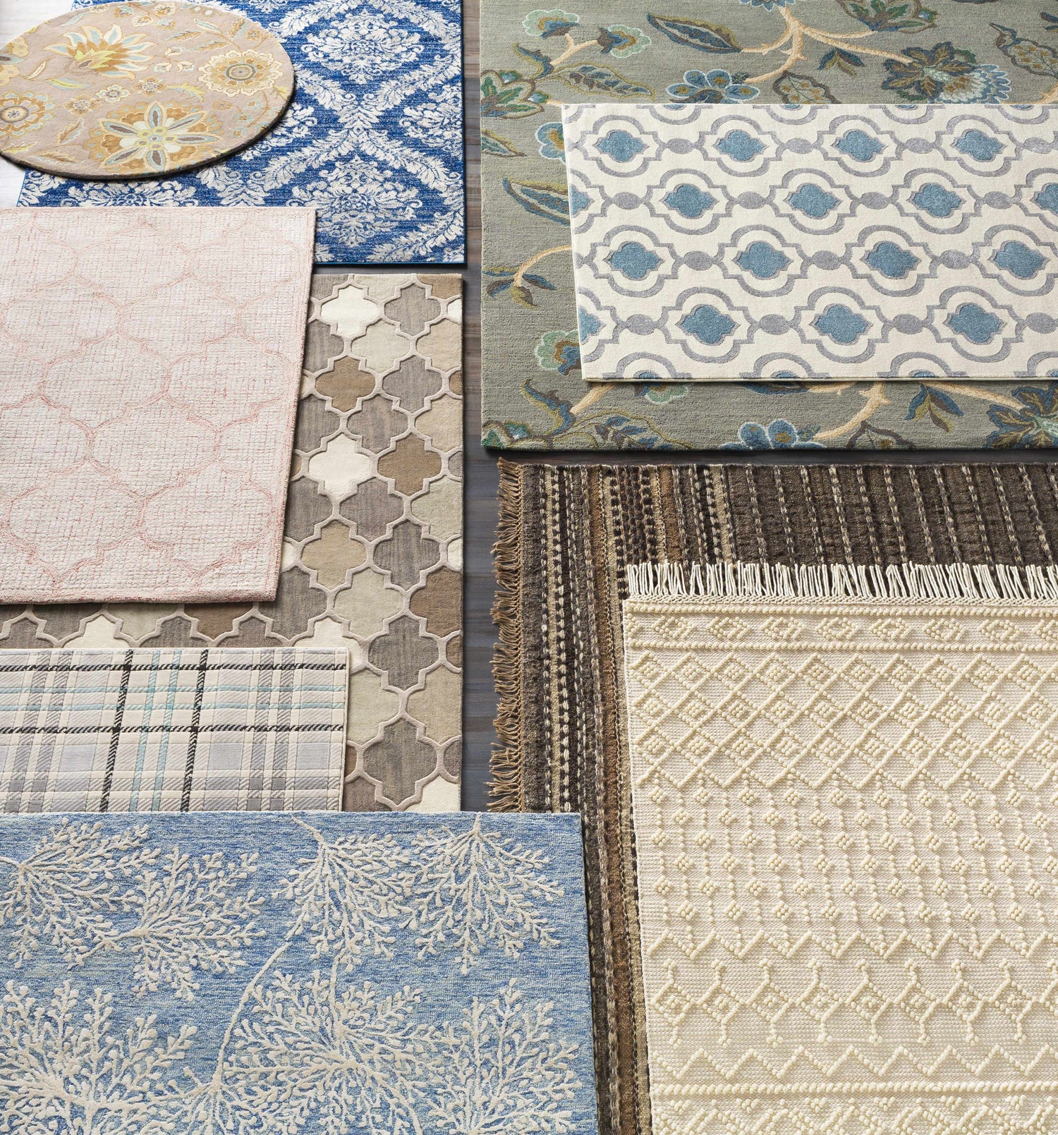Brothers Beige Wool&Cotton Rug - Clearance