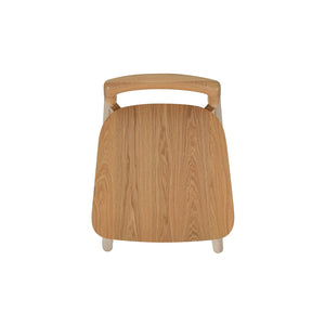 Counter Stool with Low Back and Black Iron Footrest - Counter Stools