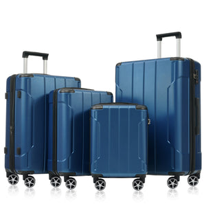 CR Living Hardshell 6-Piece Blue Luggage Set - view 13