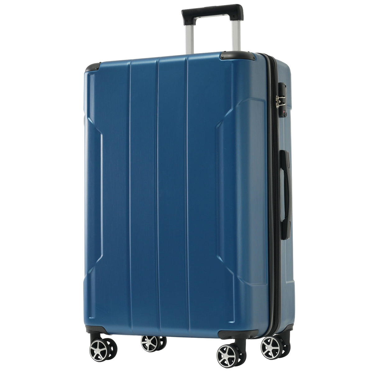 CR Living Hardshell 6-Piece Blue Luggage Set - view 16