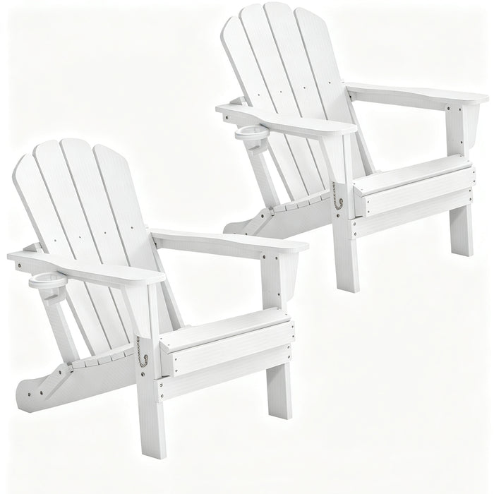 Crefise patio life Adirondack Chairs Set of 2
