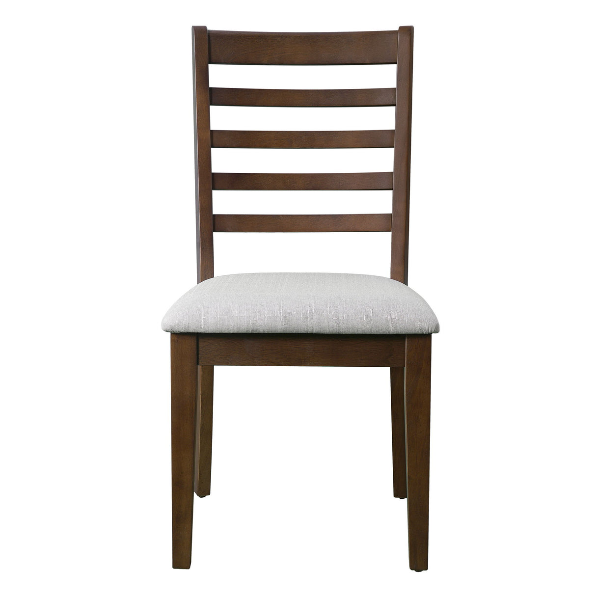 Upholstered Armless Chairs With High Ladder Back