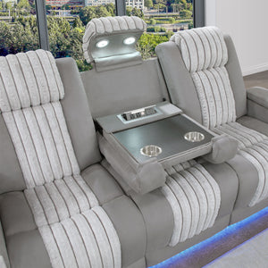 Duran - Power Reclining Sofa With Power Headrest