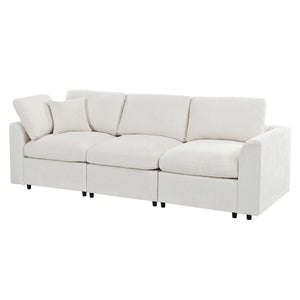U-Style 4-Piece Modular Sofa Set