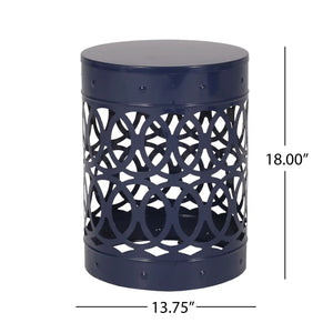 Outdoor Metal Large End Table, Modern Design - Best Buy Furniture