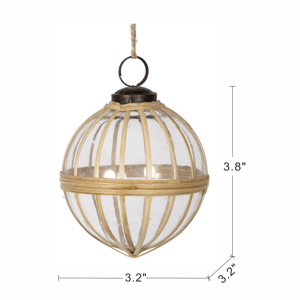 D3.2" X-Mas Hanging Ornament Set of 3