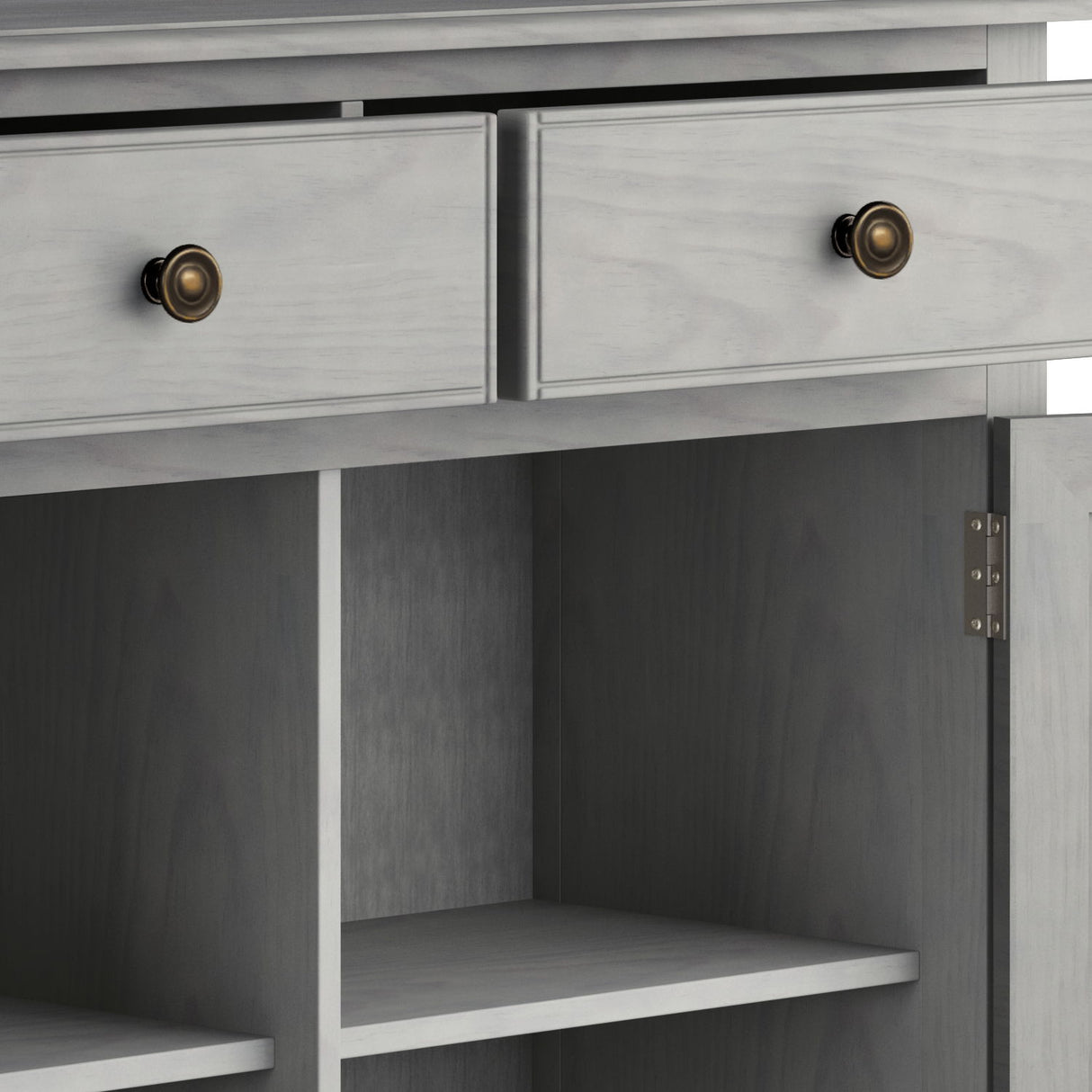 Connaught Handcrafted Entryway Storage Cabinet
