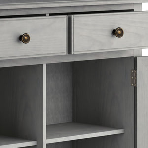 Connaught Handcrafted Entryway Storage Cabinet