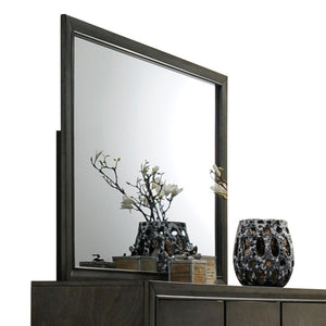 Carine - Mirror - Gray - Best Buy Furniture