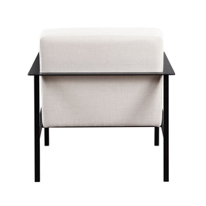 Millie - Stationary Accent Chair - Off White