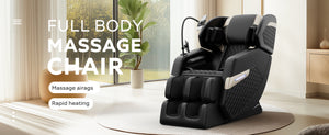 2024 Massage Chair Recliner with Zero Gravity and Full Body Air Pressure