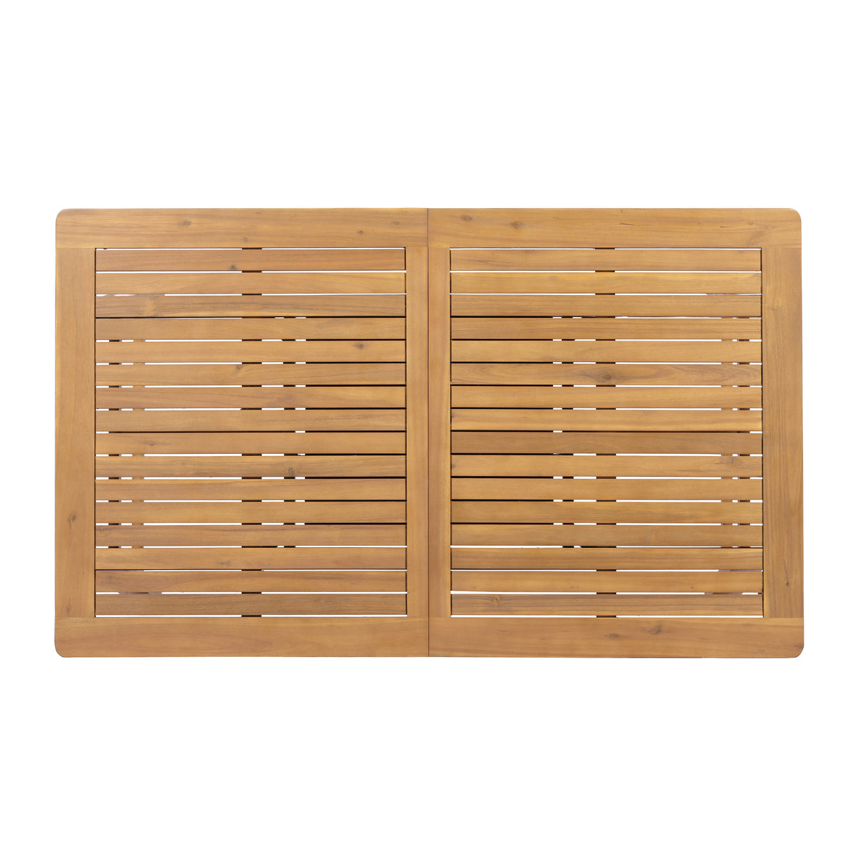 Extendable Acacia Wood Outdoor Dining Table