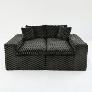 Multifunctional Sofa, Side-By-Side Or Facing Each Other