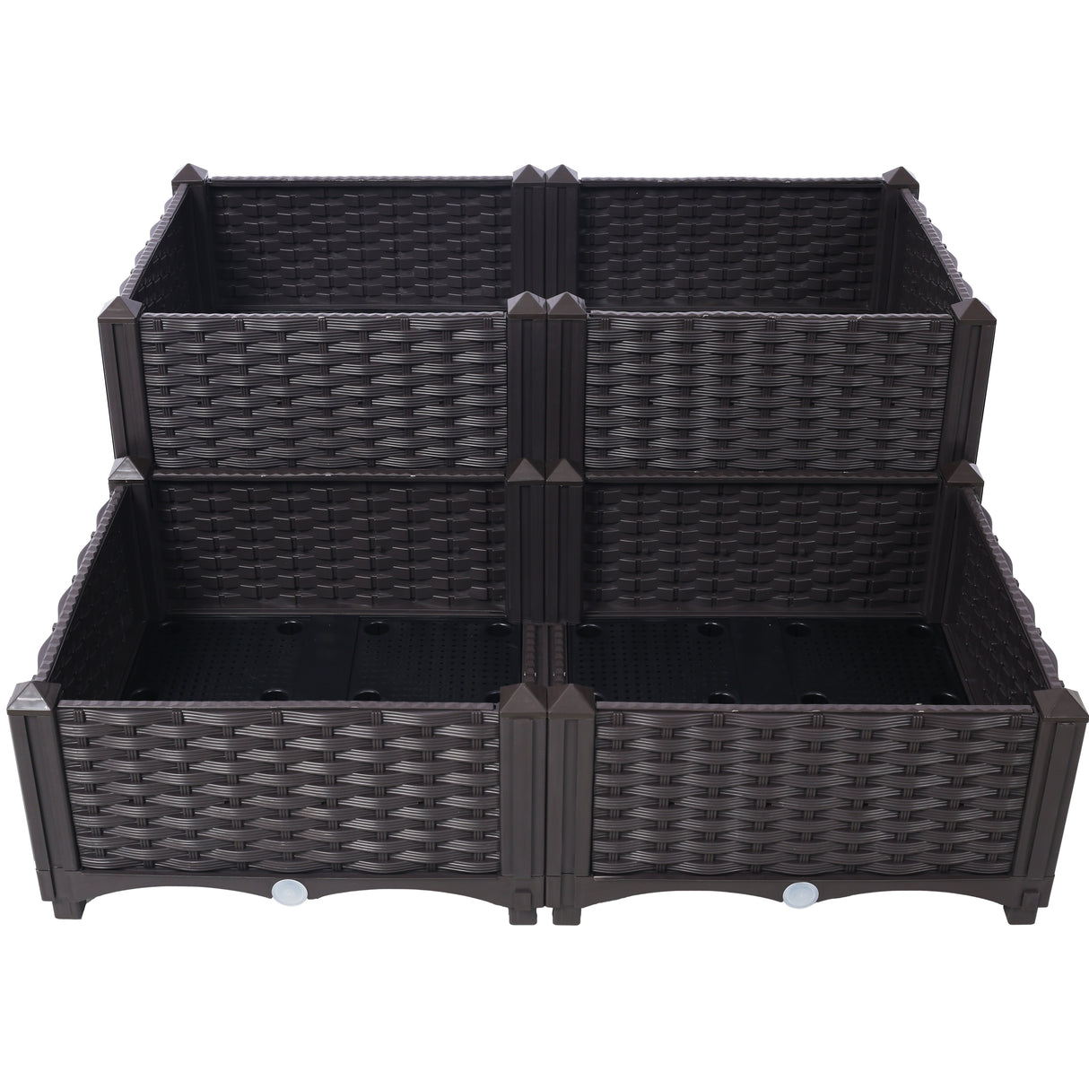 4 Piece Raised Garden Bed with Legs