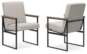 Montia - Home Office Desk Chair - Light Brown - Best Buy Furniture