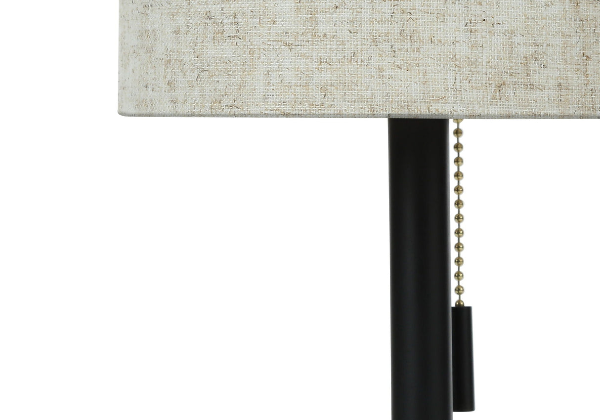Lighting, Table Lamp, USB Port Included, Nickel, Contemporary (Set of 2) - Best Buy Furniture