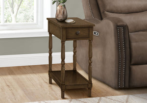 Accent End Table, 2 Tier, Storage Drawer, Traditional Stylish Design - Best Buy Furniture