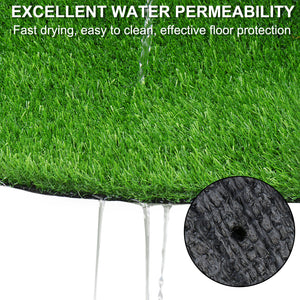 6FTX10FT Outdoor Artificial Grass Runner Rug