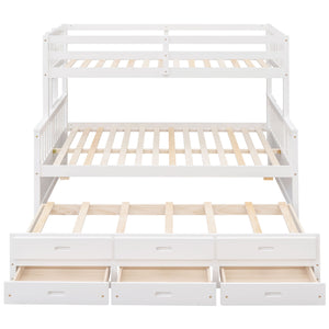Bunk Bed With Twin Size Trundle And Drawers