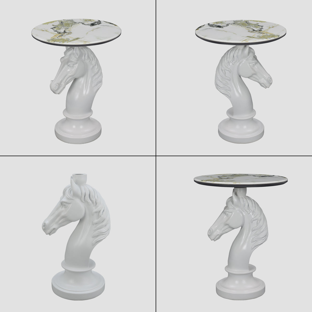 Horse Head Accent Table