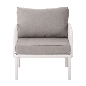 Outdoor Patio Club Chair, Waterproof Thick Cushion Deep Seating