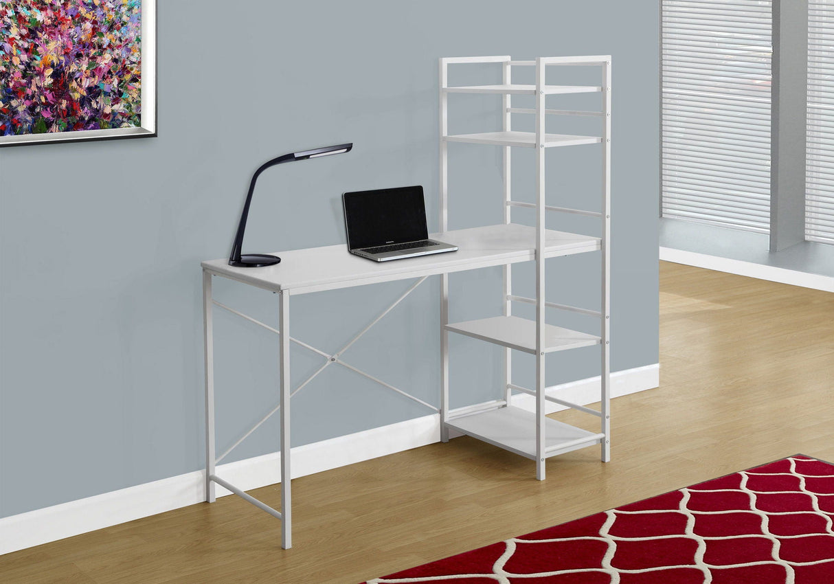 Computer Desk For Home Office, Laptop Storage Shelves - Best Buy Furniture