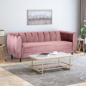 Miranda - Modern Glam Velvet 3 Seater Sofa - Best Buy Furniture