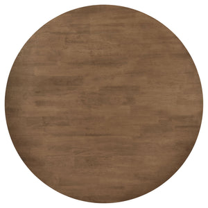Guinea - Dining Table With Interlocking Base Design - Walnut