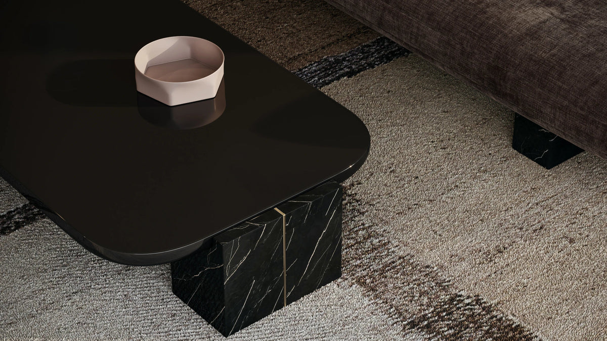 Overlap Rectangle Cocktail Table