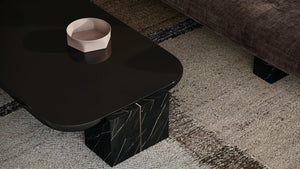 Overlap Rectangle Cocktail Table
