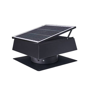 12 Inch Trapezoidal Adjustable Solar Roof Vent Fan