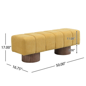 Upholstered Entryway Bench Ottoman - Best Buy Furniture
