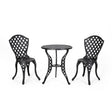 Bono Metal Bistro Set - Black - Best Buy Furniture