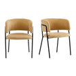 Modern Upholstered Arm Dining Chair Set - Best Buy Furniture