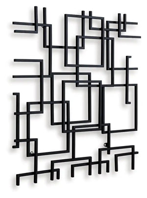 Aadanton - Wall Decor - Black - Best Buy Furniture
