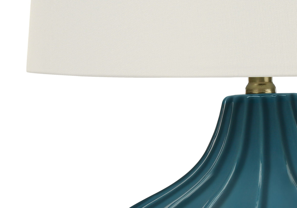 Lighting, Table Lamp, Ceramic, Transitional - Blue - Best Buy Furniture