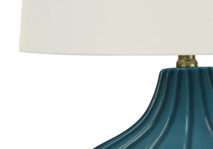 Lighting, Table Lamp, Ceramic, Transitional - Blue - Best Buy Furniture