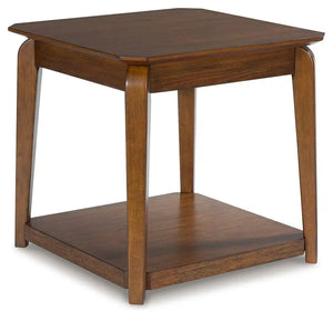 Trenmour - Square End Table - Medium Brown - Best Buy Furniture
