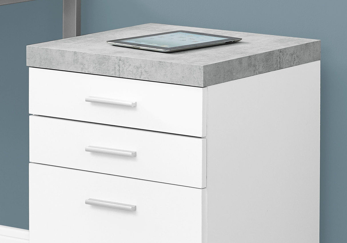 File Cabinet Rolling Mobile Storage Drawers Printer Stand For Office - Best Buy Furniture