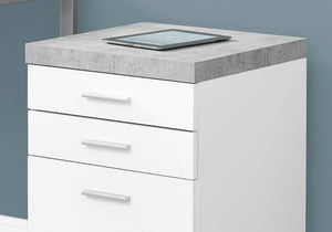 File Cabinet Rolling Mobile Storage Drawers Printer Stand For Office - Best Buy Furniture