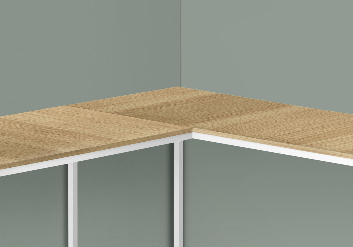 Computer Desk, Home Office, Corner, L Shape, Laptop, Marble Look Contemporary & Modern - Best Buy Furniture