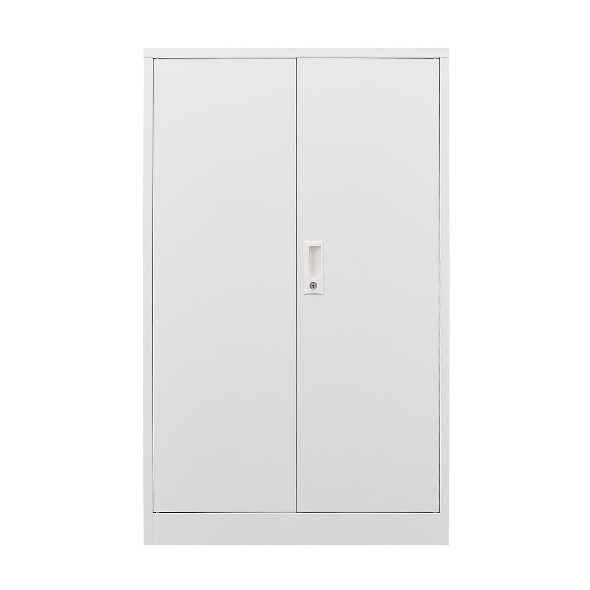Metal Storage Cabinet With Locking Doors And Adjustable Shelf, Folding Filing Storage Cabinet, Folding Storage Locker Cabinet For Home Office, School, Garage