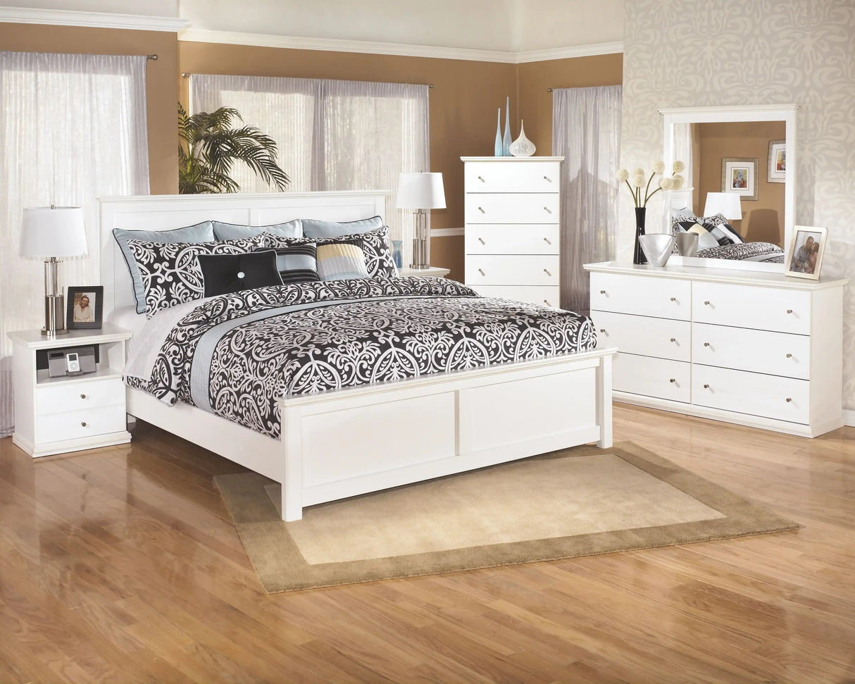 Bostwick Shoals - One Drawer Night Stand - White - Best Buy Furniture