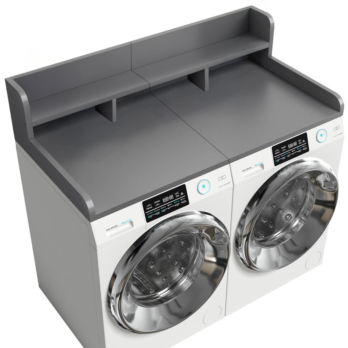 Washer Dryer Countertop with Non-slip Pads, Gray