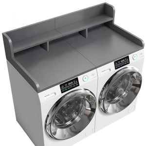 Washer Dryer Countertop with Non-slip Pads, Gray