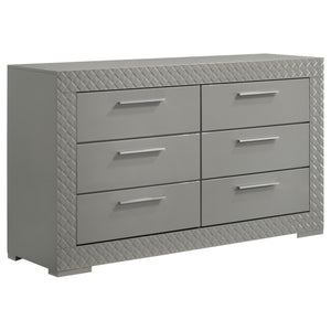 Pierce - 4 Piece Bedroom Set With LED Lighting