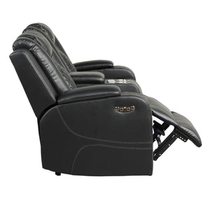 Benz - LED & Power Recliner With Adjustable Headrests And Ambient LED Lighting